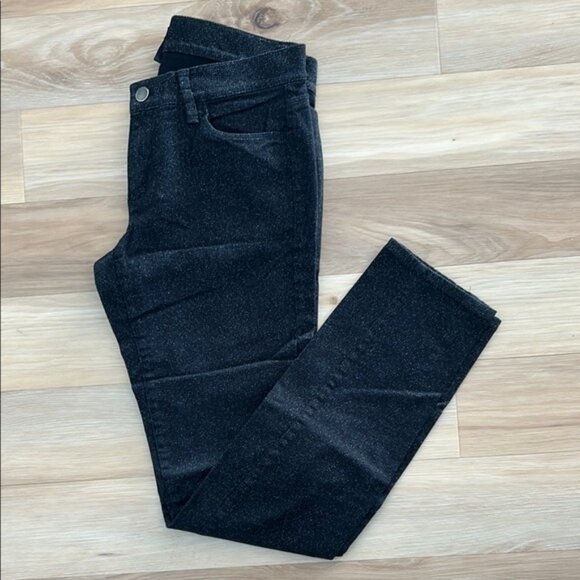 Ann Taylor Black Skinny Jeans Sleek Fit - Picture 1 of 2